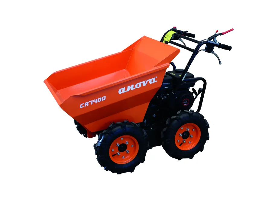 Carretilla de ruedas 4x4 con motor Anova 6,5HP 3+1