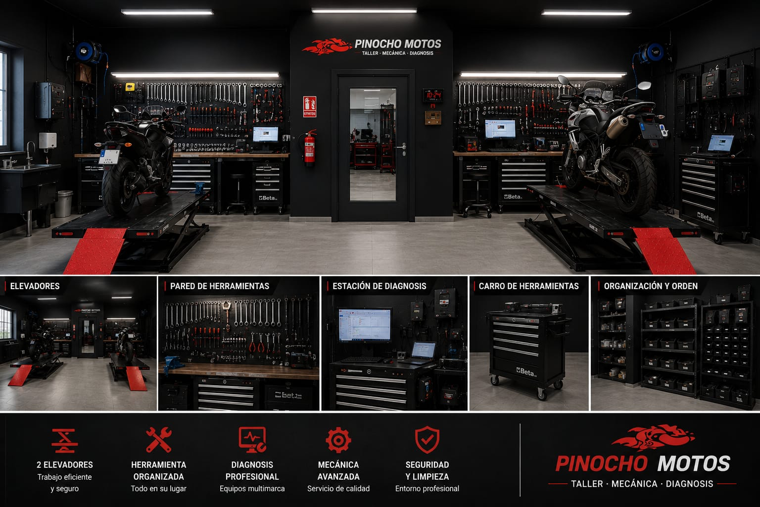 Instalaciones Pinocho Motos — Taller profesional en Benamocarra