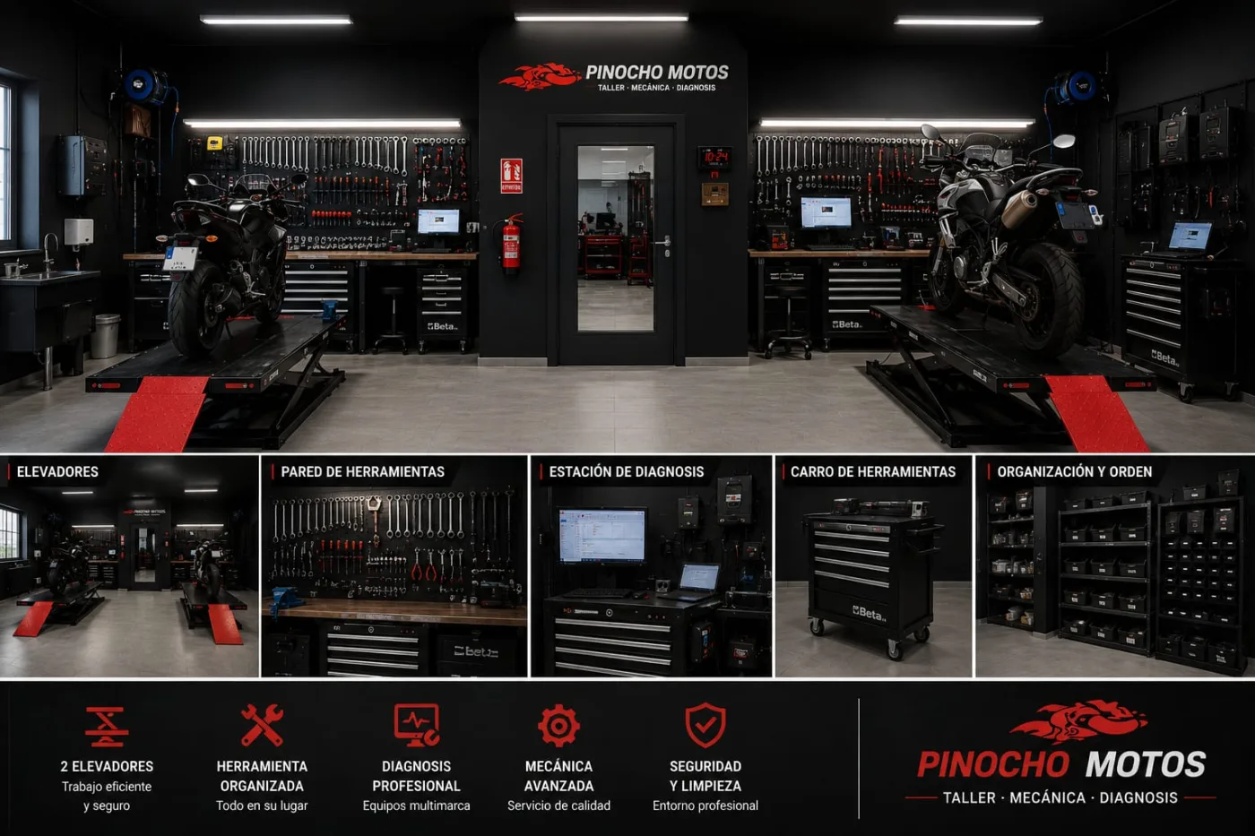 Instalaciones Pinocho Motos — Taller profesional en Benamocarra